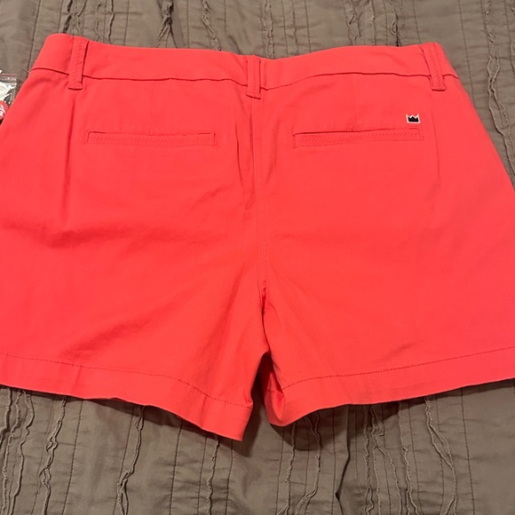 Crown & Ivy Vibrant Coral Women's Shorts - Picture 6 of 6
